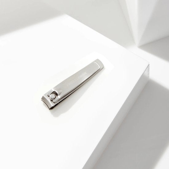 Tweezerman nagelknipper - gebogen precisieblad - RVS