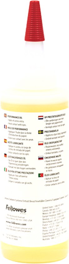 Fellowes papiervernietiger olie - fles - 120 ml
