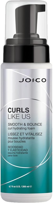 Joico Curls Like Us mousse - Smooth & Bounce hydraterend - 200 ml