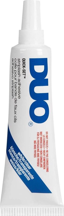 Duo Quick-Set striplash wimperlijm - 7 gram - Wit/transparant
