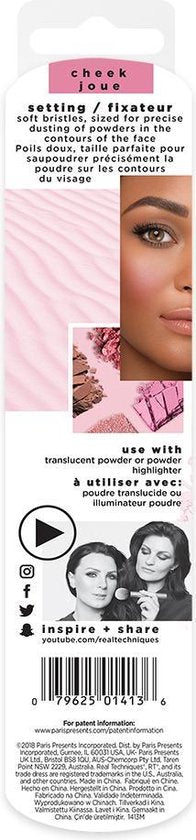 Real Techniques make-upkwast - Setting Brush