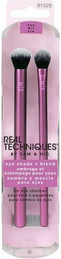 Real Techniques Eye Shade + Blend kwast - voor poeder- en crème oogschaduw
