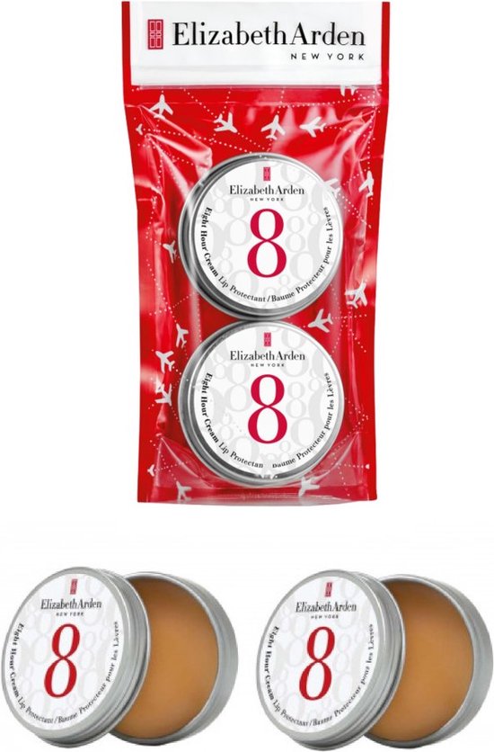 Elizabeth Arden Eight Hour Cream lip balm - set van 2