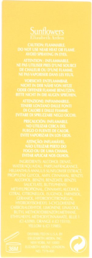 Elizabeth Arden Sunflower eau de toilette - dames - 50 ml