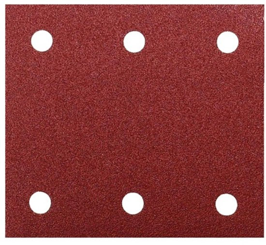 Makita P-33102 schuurvel set van 10 - red delta velcro K80 114×102 mm