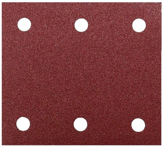 Makita P-33102 schuurvel set van 10 - red delta velcro K80 114×102 mm