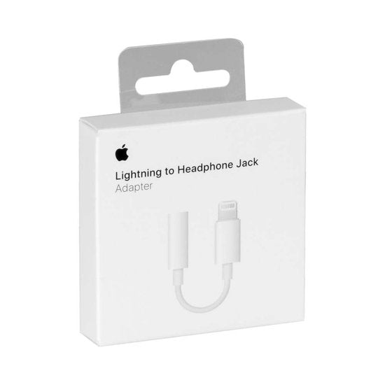 Apple adapter - Lightning naar 3,5 mm koptelefoonaansluiting