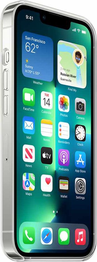 Apple iPhone 13 Pro hoesje - MagSafe - Transparant