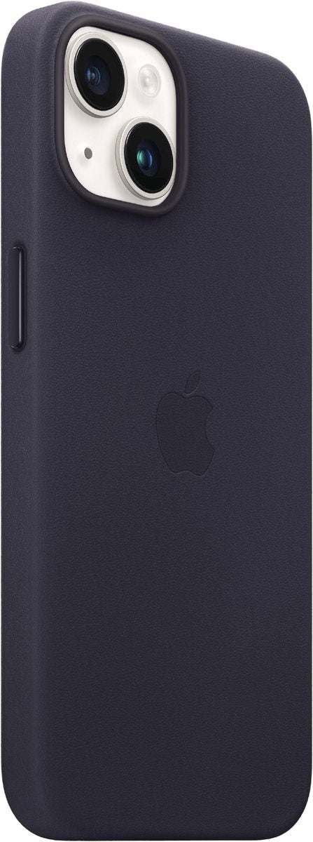 Apple iPhone 14 Plus Leather Case met MagSafe - Inkt