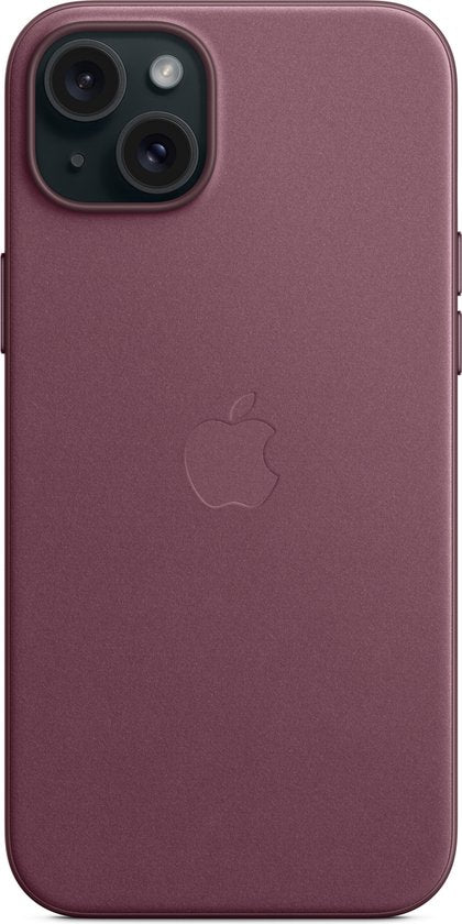 Apple iPhone 15 Plus FineWoven case - MagSafe - 6.7 inch - Mulberry