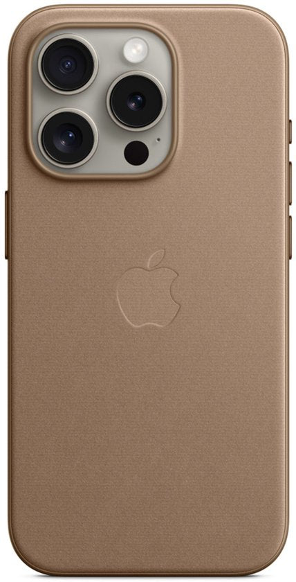 Apple iPhone 15 Pro hoesje - FineWoven MagSafe - Taupe