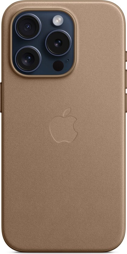 Apple iPhone 15 Pro hoesje - FineWoven MagSafe - Taupe