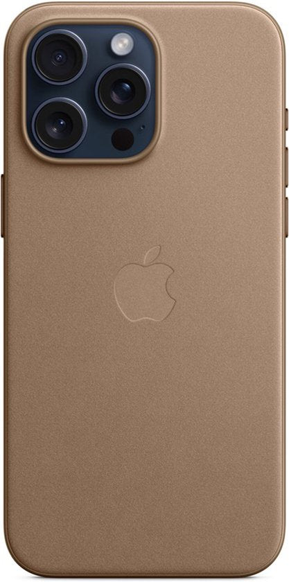 Apple iPhone 15 Pro Max FineWoven hoesje - MagSafe - Taupe