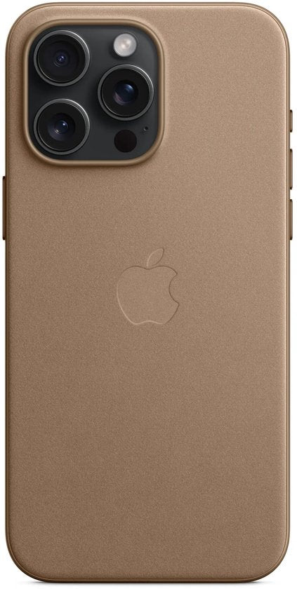 Apple iPhone 15 Pro Max FineWoven hoesje - MagSafe - Taupe