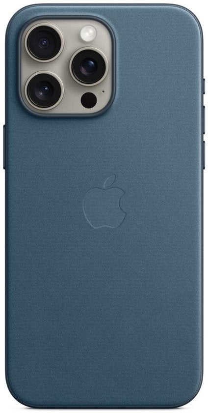 Apple iPhone 15 Pro Max hoesje - FineWoven MagSafe - Pacific Blue