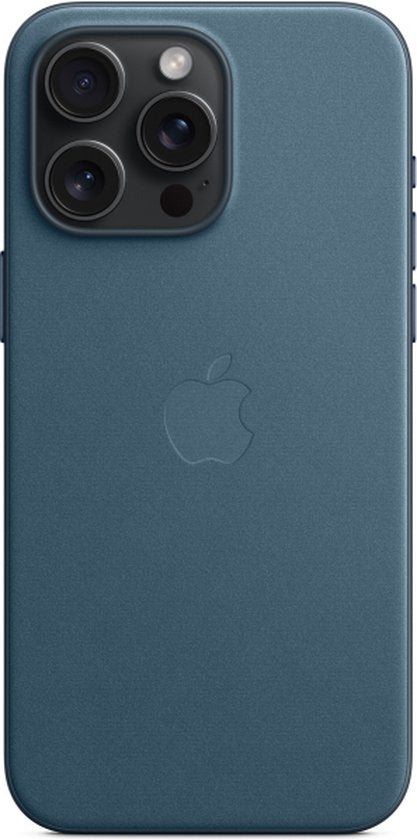 Apple iPhone 15 Pro Max hoesje - FineWoven MagSafe - Pacific Blue