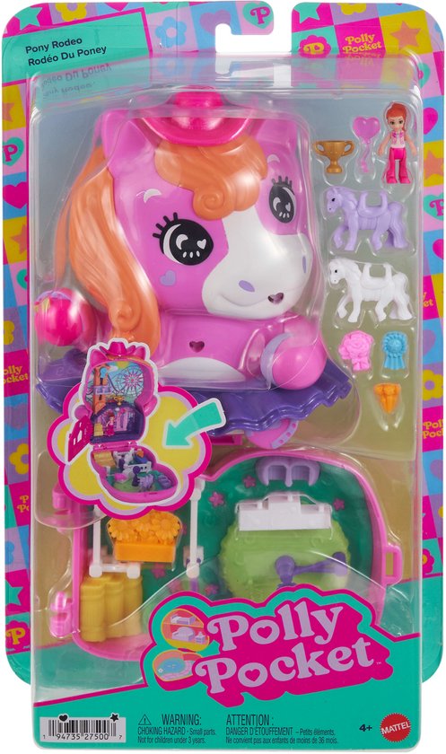 Polly Pocket speelset - Pony Rodeo