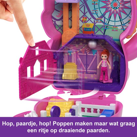 Polly Pocket speelset - Pony Rodeo