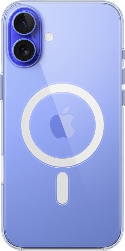 Apple hoesje - MagSafe - iPhone 16 Plus - Transparant