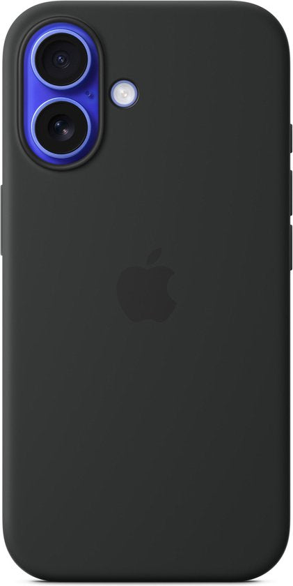 Apple siliconen hoesje - MagSafe iPhone 16 - Zwart