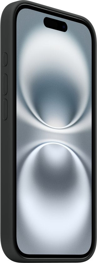 Apple siliconen hoesje - MagSafe iPhone 16 - Zwart