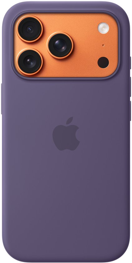 iPhone 17 Pro siliconen hoesje - MagSafe - Zachtpaars
