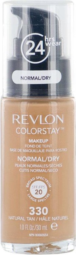 Revlon Colorstay foundation - with pump dry skin - 330 Natural Tan