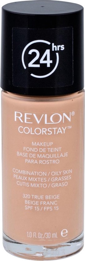 Revlon Colorstay foundation met pomp - vette huid - 320 True Beige