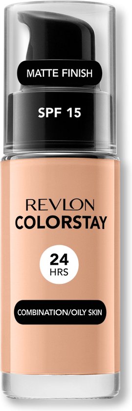 Revlon Colorstay foundation met pomp - vette huid - 320 True Beige