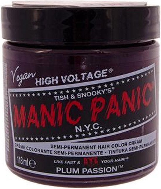Manic Panic haarverf - semi-permanent Classic - Plum Passion - Paars