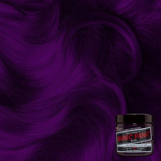 Manic Panic haarverf - semi-permanent Classic - Plum Passion - Paars
