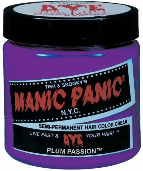 Manic Panic haarverf - semi-permanent Classic - Plum Passion - Paars
