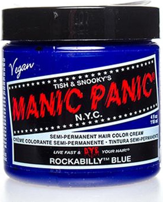 Manic Panic haarverf - semi-permanent - Classic - Rockabilly Blue