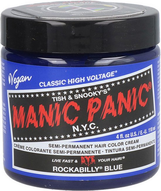 Manic Panic haarverf - semi-permanent - Classic - Rockabilly Blue