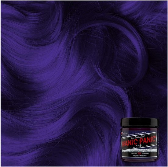 Manic Panic Classic haarverf - permanente kleur - Violet Night - 118 ml