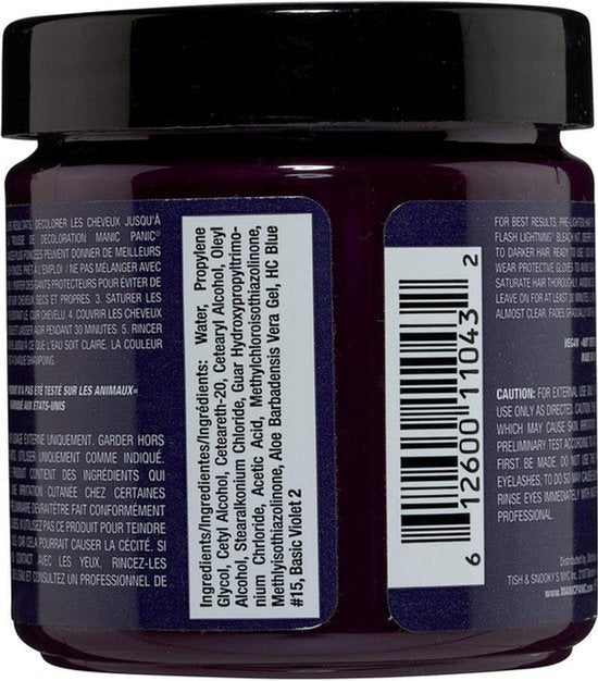 Manic Panic Classic haarverf - permanente kleur - Violet Night - 118 ml
