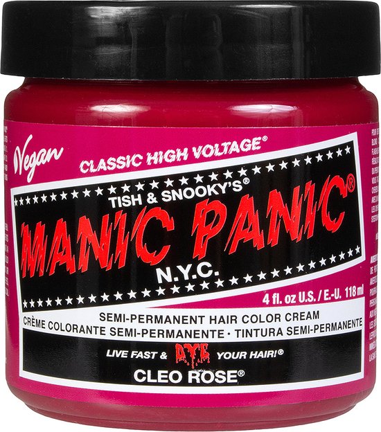 Manic Panic haarverf - semi-permanent Classic - Cleo Rose roze