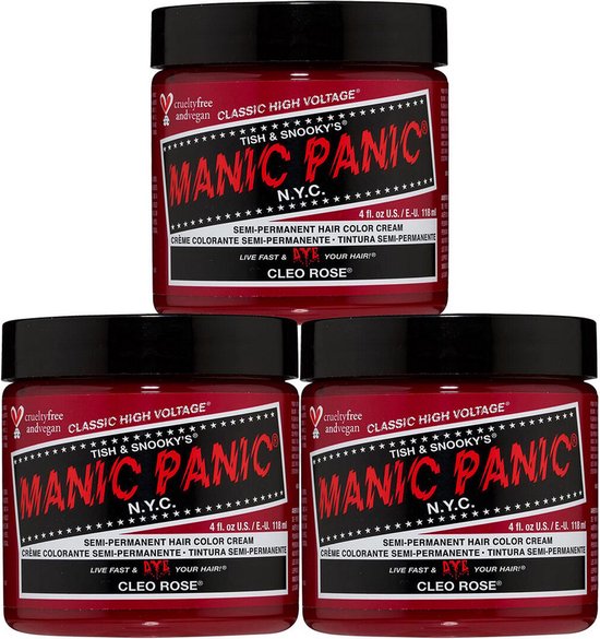 Manic Panic haarverf - semi-permanent Classic - Cleo Rose roze