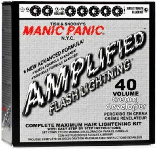 Manic Panic Flashlightning haarbleekmiddel kit - 40 volume