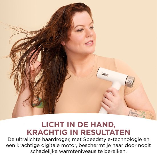 Shark SpeedStyle haardroger en styler - HD334EU - inclusief diffuser finishing tool borstel