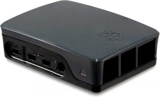 Raspberry Pi 4 behuizing - officieel - Zwart-grijs