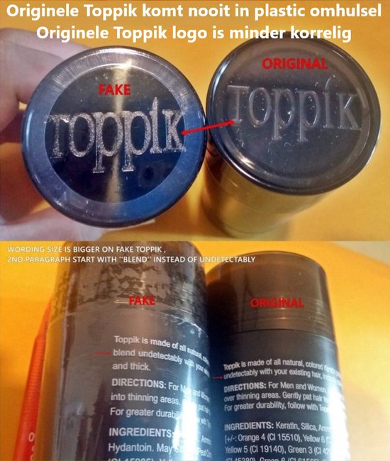 Toppik Hair Building Fibers haarverdikker - 27,5 gram - Lichtbruin