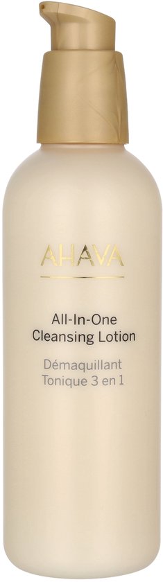 AHAVA reinigende lotion - verwijdert make-up en oogmake-up - vegan - alcohol- en parabenenvrij - 250 ml