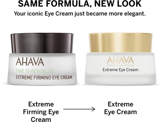 AHAVA oogcrème - extreem verstevigend - anti-rimpel - hydraterend - vegan - parfum- alcohol- en parabenenvrij - 15 ml