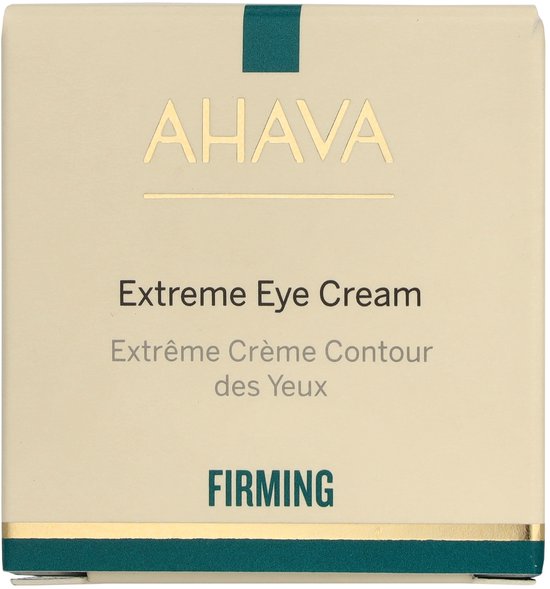 AHAVA oogcrème - extreem verstevigend - anti-rimpel - hydraterend - vegan - parfum- alcohol- en parabenenvrij - 15 ml
