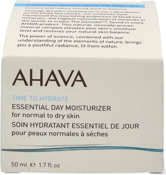 AHAVA dagcrème - voor normale tot droge huid - hydraterend - 50 ml
