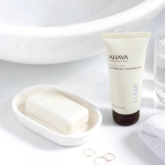 AHAVA verfrissende reinigingsgel - gezichtsreiniger & make-up remover - droge huid - 100 ml