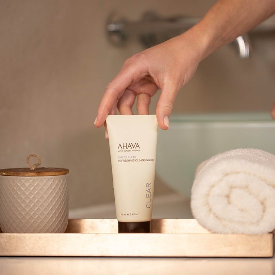 AHAVA verfrissende reinigingsgel - gezichtsreiniger & make-up remover - droge huid - 100 ml