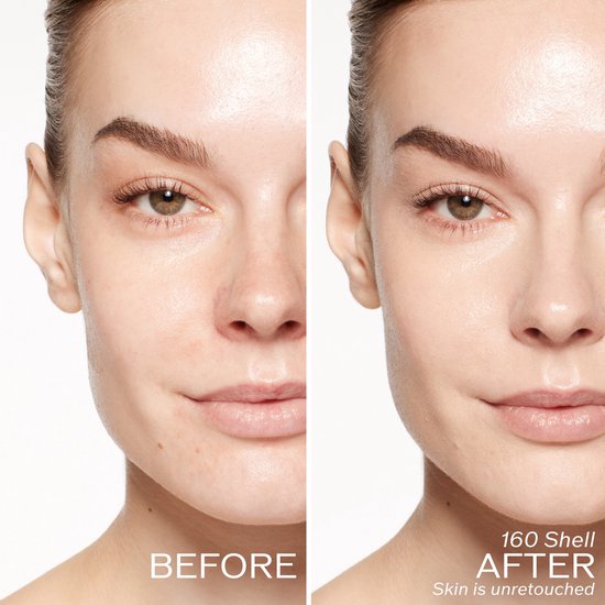 Shiseido Revitalessence Skin Glow foundation - SPF30 PA+++ - 30 ml - 160 Shell