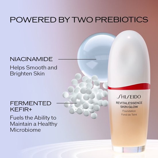 Shiseido Revitalessence Skin Glow foundation - SPF30 PA+++ - 30 ml - 160 Shell